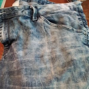 K Jordan marbled jeans